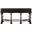 Arrington Console Table In Cerused Ash and Antique Brass