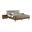 Artemio 3 Piece Wood King Bedroom Set In Brown