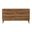 Artemio 6 Drawer Wood Dresser In Brown