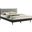 Artemio King Platform Wood Bed Frame In Black