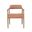 Artemis Dining Chair In Hunter Tan and Brown