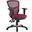 Articulate Mesh Office Chair In Red