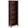 Artisan Solid Wood 5 Shelf Bookcase In Russet Brown