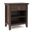 Artisan Solid Wood Bedside Table In Warm Walnut Brown