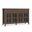 Artisan Solid Wood Large 4 Door Sideboard Buffet In Natural Aged Brown