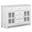 Artisan Solid Wood Sideboard Buffet In White