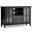 Artisan Solid Wood Tall TV Media Stand In Black