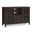 Artisan Solid Wood Tall TV Media Stand In Dark Chestnut Brown