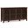 Artisan Solid Wood Wide 4 Door Storage Cabinet In Russet Brown