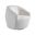Artistica Upholstery Natalie Swivel Chair In White