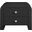 Artisto Night Stand In Black