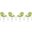 Asbury Dining Chair Set of 4 In Green