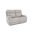 Ashbee Zero Gravity Loveseat with Power Recline, Power Head Rests and 3 Inch Footrest Extension In Dove