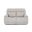 Ashbee Zero Gravity Loveseat with Power Recline, Power Head Rests and 3 Inch Footrest Extension In Dove