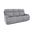 Ashbee Zero Gravity Sofa with Power Recline, Power Head Rests and 3 Inch Footrest Extension In Dolphin