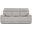 Ashbee Zero Gravity Sofa with Power Recline, Power Head Rests and 3 Inch Footrest Extension In Dove