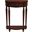 Ashby Demilune Cherry Console Table With Storage