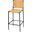 Asher Bar Stool In Cashew