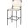 Asher Bar Stool In White