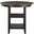 Asher Brown And Black Counter Height Dining Table