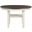 Asher Brown And White Dining Table