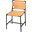 Asher Dining Chair In Cashew