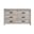 Ashford 6-Drawer Dresser In White