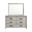 Ashford Dresser and Mirror Set In White