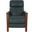 Ashland Push Thru The Arms Recliner In Bluegray