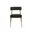Ashwin Stackable Dining Chair Set of 2 In Kona Backwoods and Noah Meadow
