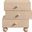 Askew Night Stand In Natural and Natural