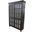 Aspen Glass Cabinet In Dark Brown