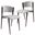 Aspen Modern Dining Chair Set of 2 In White