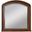 Aspenhome Cambridge Double Dresser Mirror in Brown Cherry