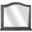 Aspenhome Oxford Arched Mirror In Peppercorn I07 463 Pep