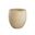 Aster Travertine Look Large Planter In Taupe and Natural