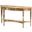 Astor 54 Inch W Demilune Console Table In Natural