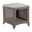 Astoria Woven End Table In Oyster
