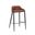 Astra Barstool In Cinnamon Brown and Black
