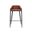 Astra Barstool In Cinnamon Brown and Black