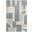 Astra Machine Washable 2'2" x 4' Modern Indoor Rug In Blue and Ivory