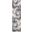 Astra Machine Washable 2' x 6' Indoor Rug In Ivory Grey