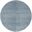 Astra Machine Washable 4' x 4' Round Indoor Rug In Blue