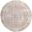 Astra Machine Washable 5'3" x 5'3" Round Vintage Indoor Rug In Beige