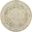 Astra Machine Washable 5'3" x 5'3" Round Vintage Indoor Rug In Ivory and Green