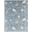 Astra Machine Washable Kids 4' x 6' Indoor Rug In Blue Multi