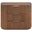 Astrid Solid Wood and Oak Veneer Nightstand In Brown