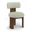 Atelier Vegan Leather Upholstered Dining Chair Set of 2 In Mint