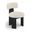 Atelier Vegan Leather Upholstered Dining Chair Set of 2 In Taupe