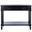 Athena 2 Drawer Console Table in Black
